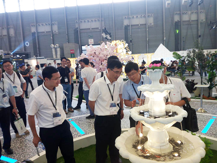 2018上海照明展落幕，勇電照明打造唯美園林景觀