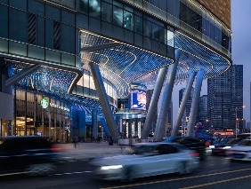 超2200㎡LED異形屏天幕火爆長沙！邀您沉浸式遨游星空